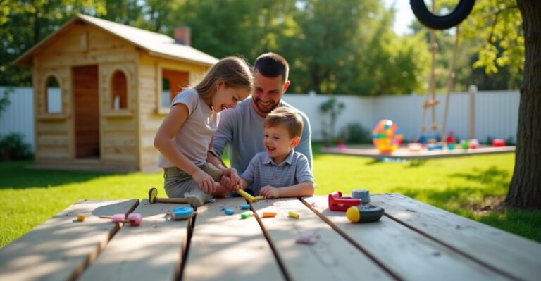 diy backyard playground ideas
