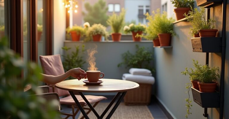 7 Small Balcony Ideas for Tiny Houses