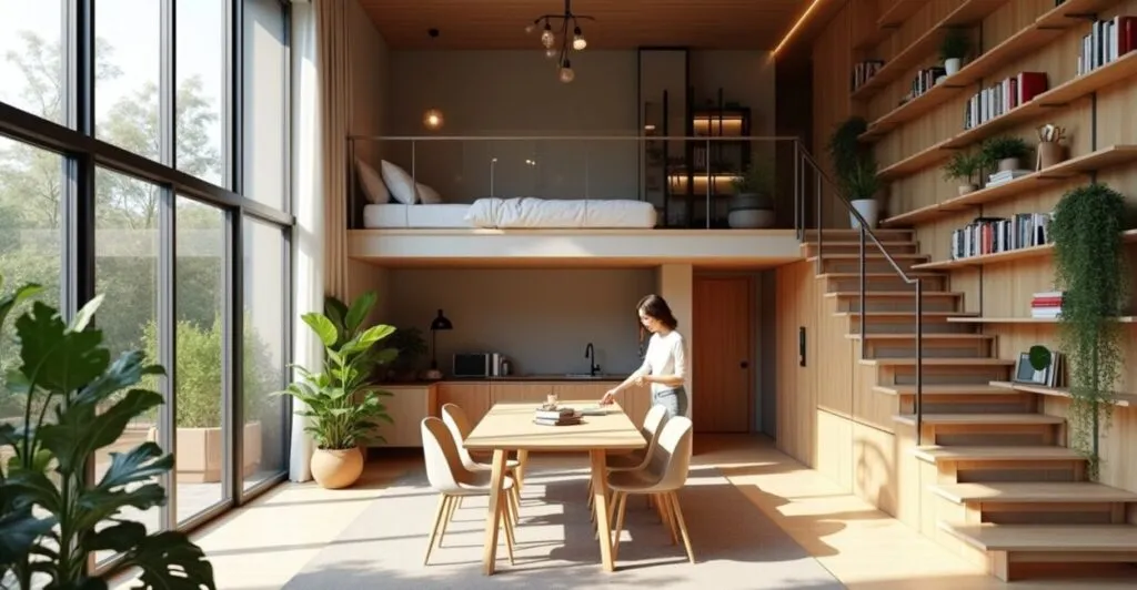 double-height small home