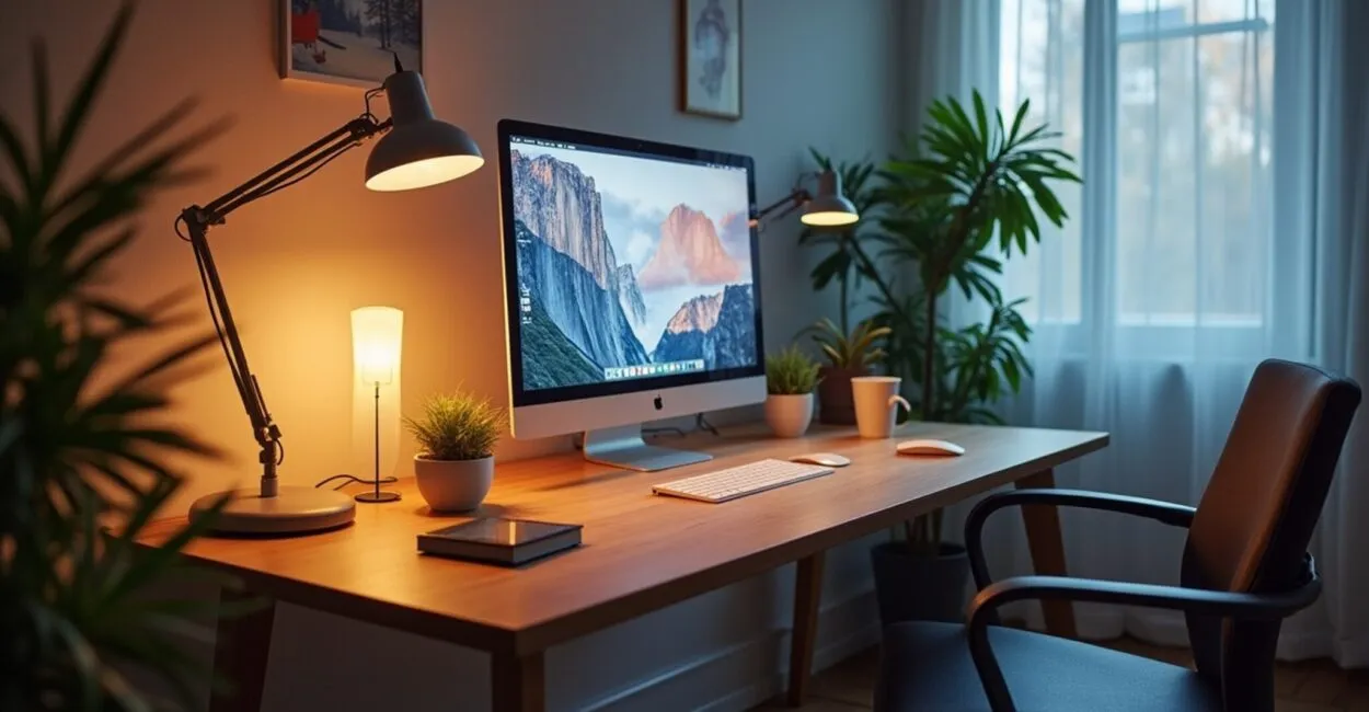 home office and Discover how remote work shifts—like standing desks (IKEA Bekant) and smart lights (Philips Hue)—are defining 2025 setups.