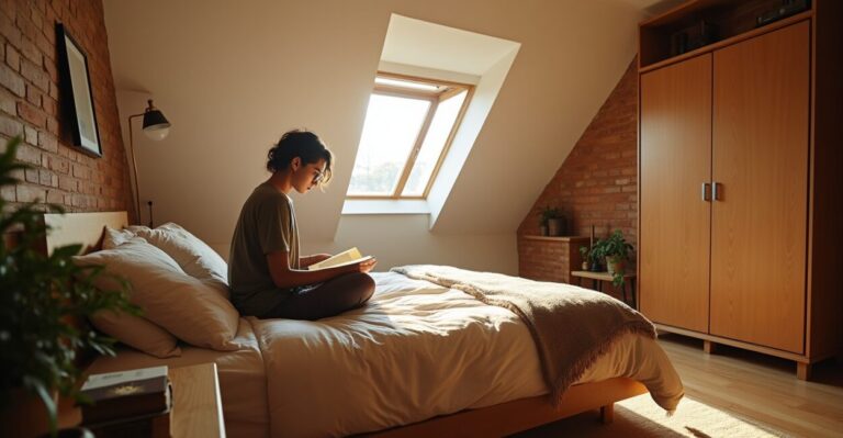 Attic bedroom design trends 2025 for light-filled rooms