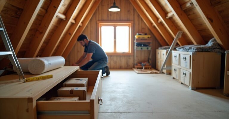 Attic storage solutions that maximize space in 2025 homes