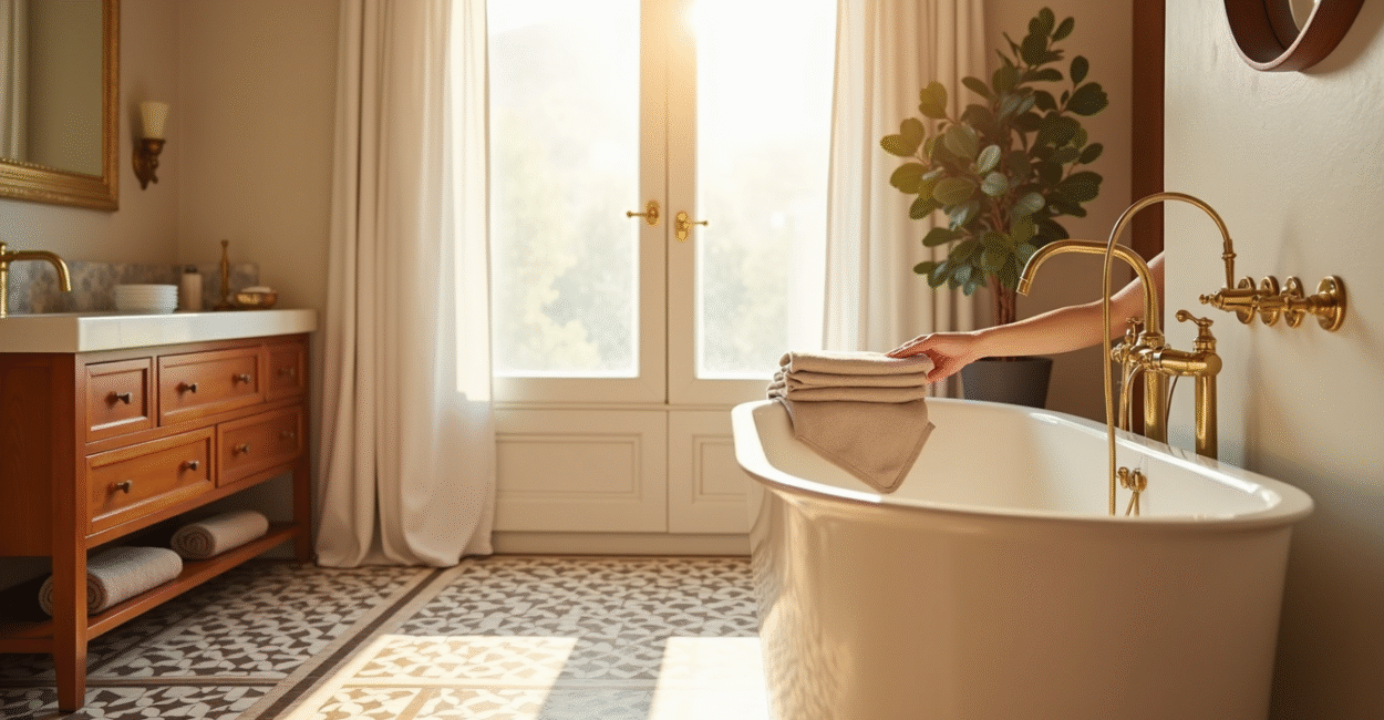 Bathroom Trends for 2025: Bold Tiles and Freestanding Tubs