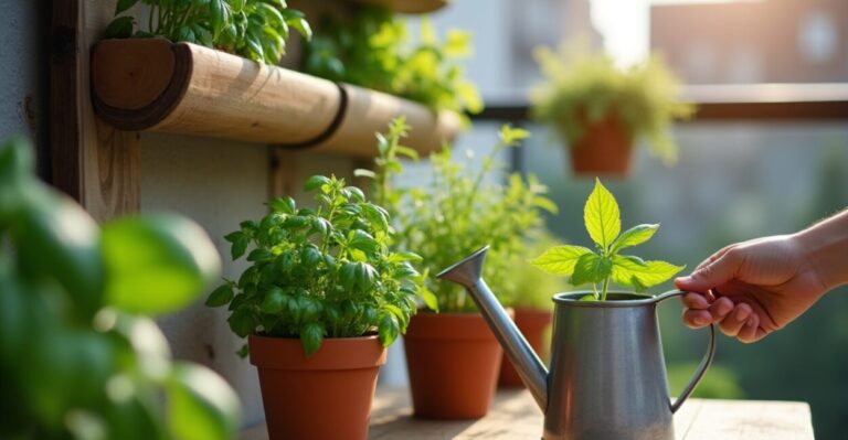 vertical herb garden plants