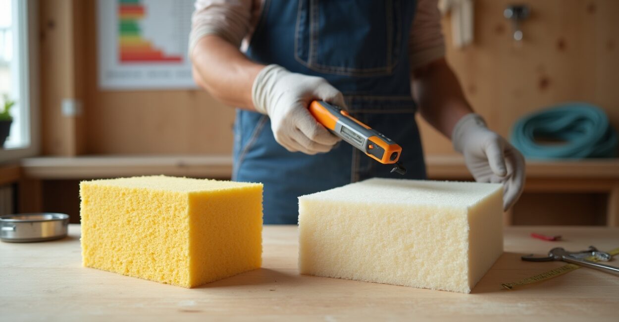 Choosing closed-cell vs open-cell spray foam