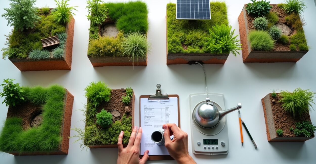 Comparing green roof systems and alternatives