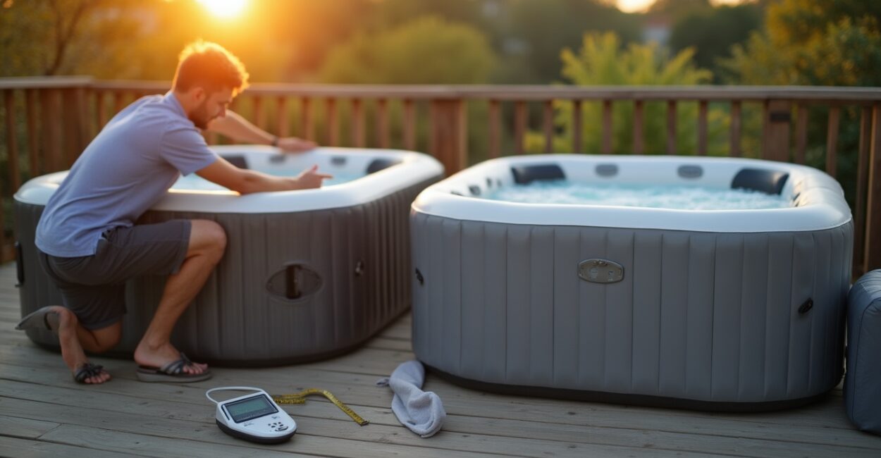Comparing top models: Intex PureSpa vs Coleman SaluSpa