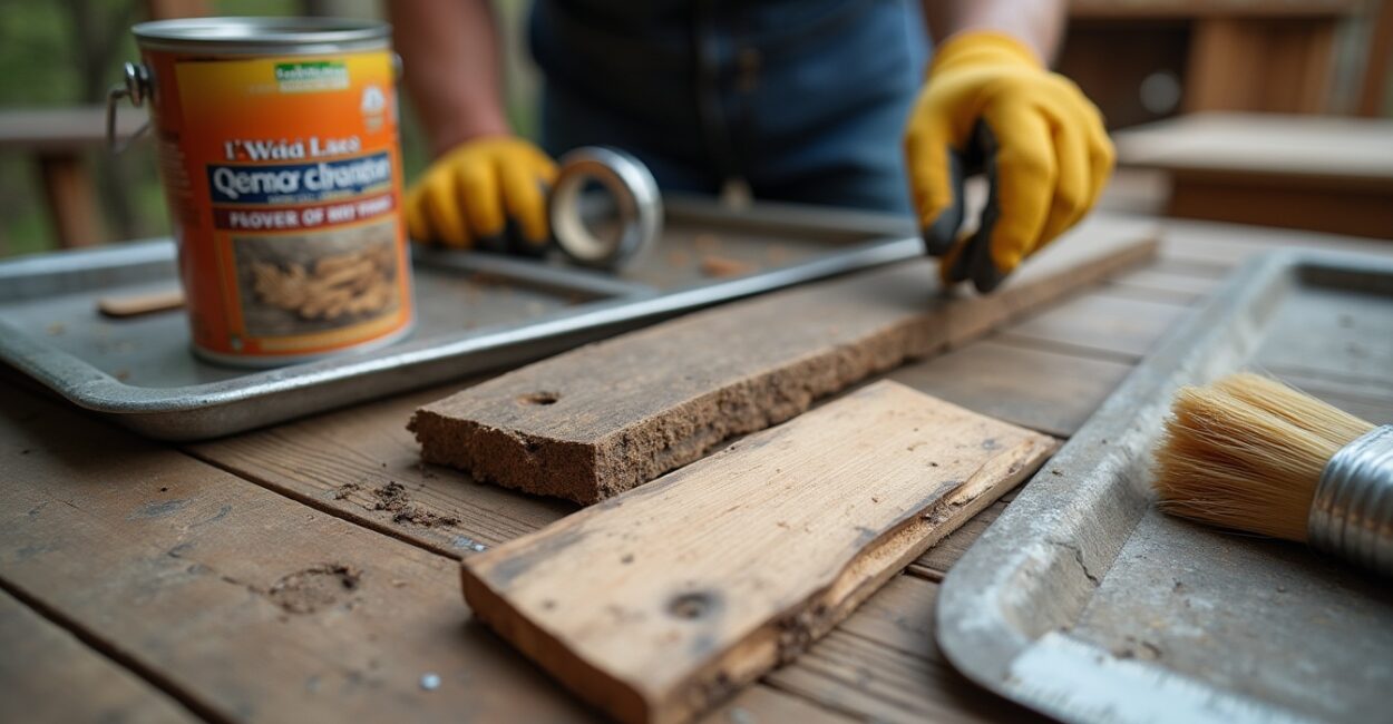 Deciding: replace boards or use preservatives