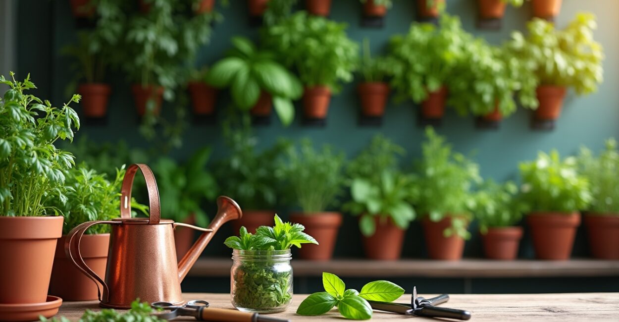 Design and materials that make vertical herb systems work