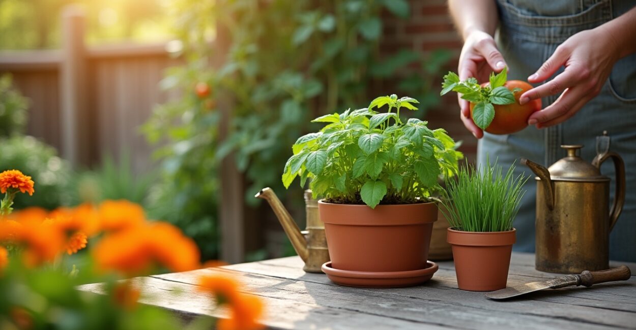 Design tricks: color, height, and companion planting