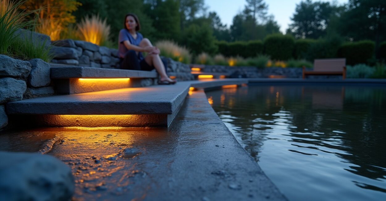Designs for koi-friendly beds and aquatic life