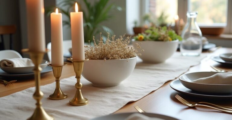 Dining Table Decor 2025: Centerpieces, Textures, Color