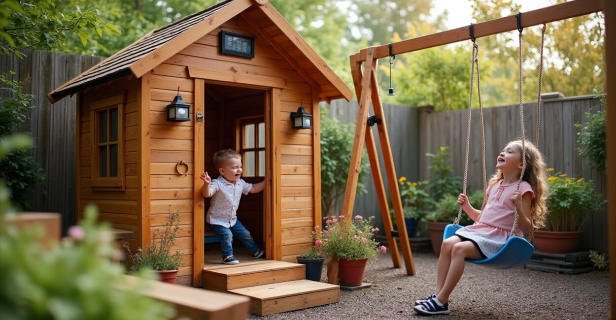 eco friendly backyard playground