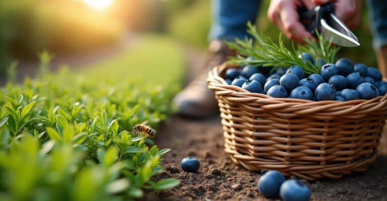 Edible borders: boost flavor with rosemary and berries