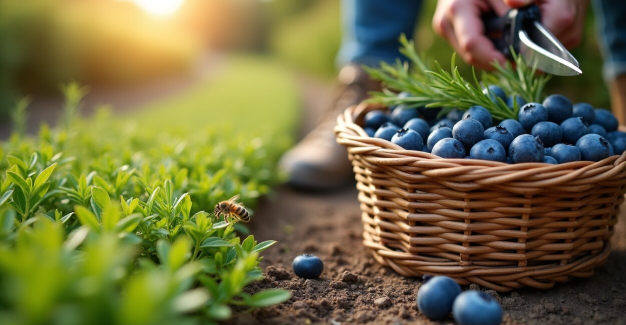 Edible borders: boost flavor with rosemary and berries Edible borders: boost flavor with rosemary and berries