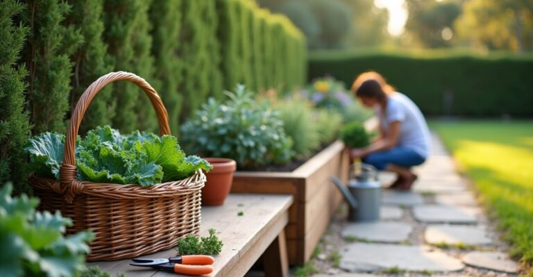 Edible landscaping with low-maintenance veggies for 2025