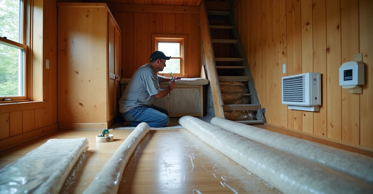 Energy-efficient systems and insulation strategies