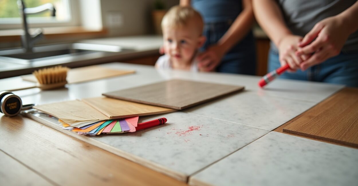 family homes material and finish choices