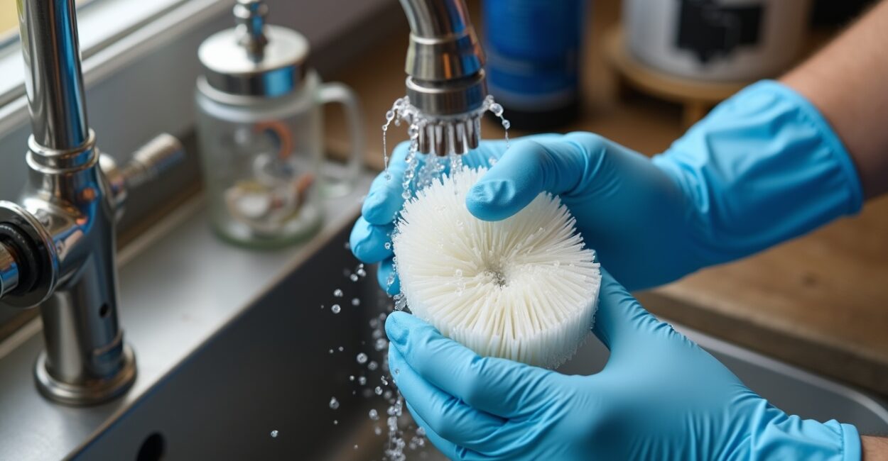 Filters and circulation: monthly cleaning routines