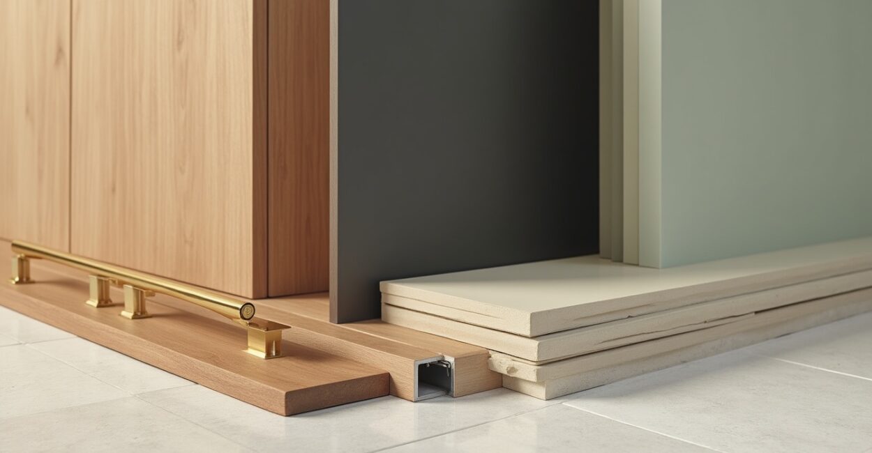 Finishes, hardware, and color palette