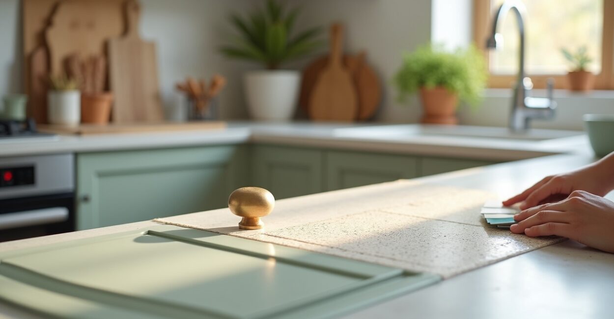 How to mix finishes and materials