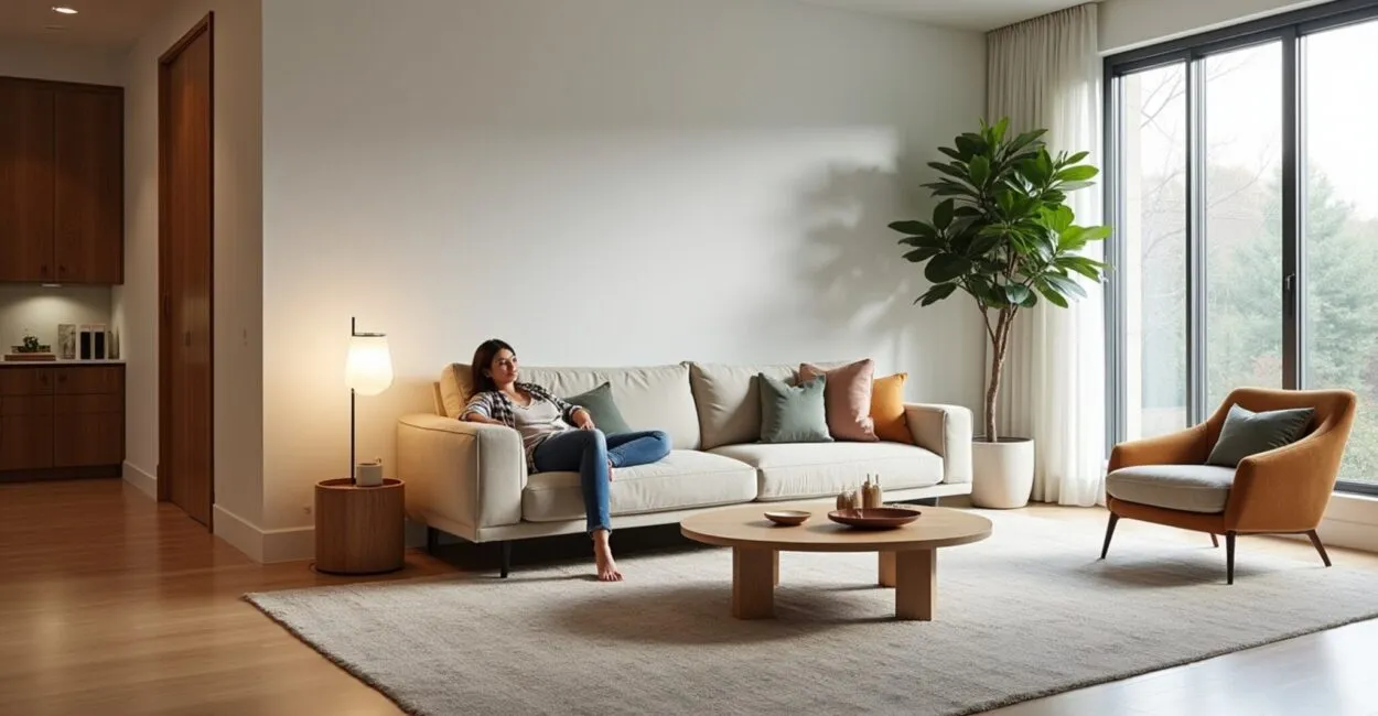 sofa placement large living room