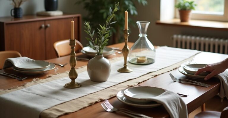 styling dining table decor