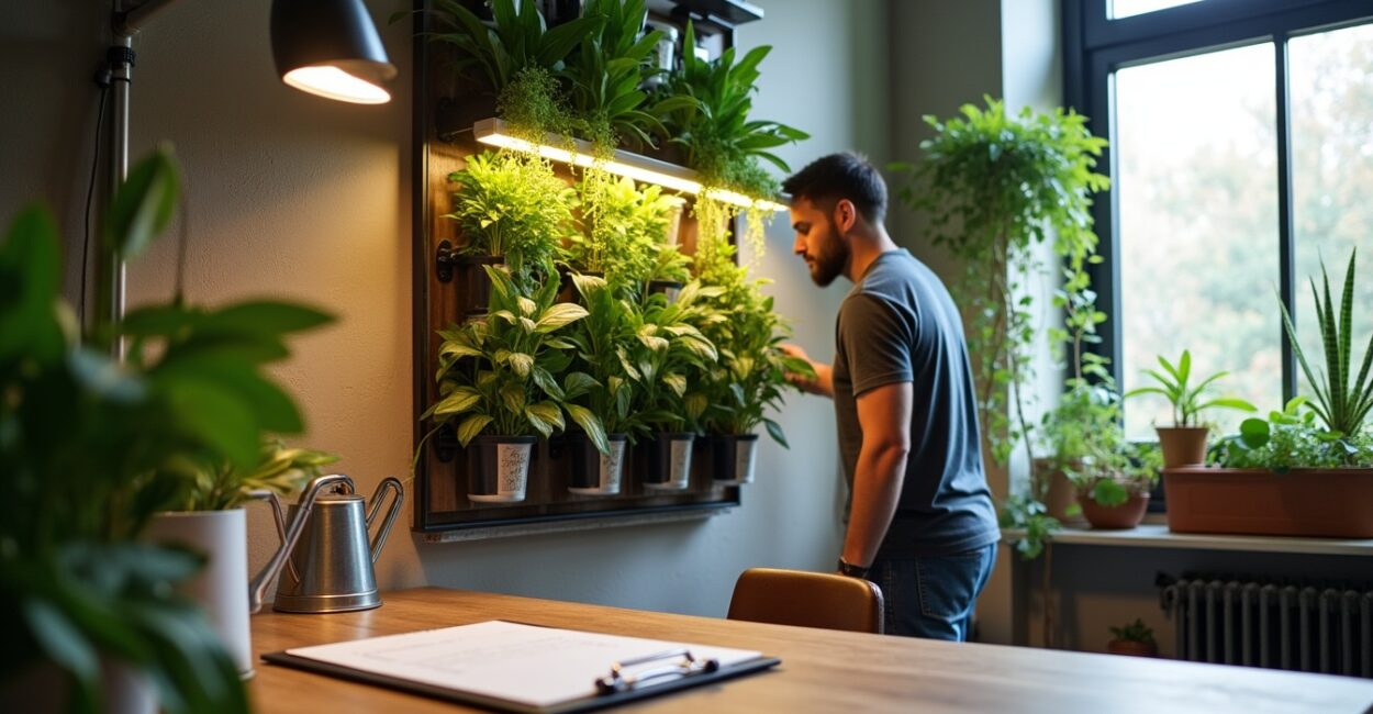 Indoor Vertical Gardens: Tips For Low-Light Spaces