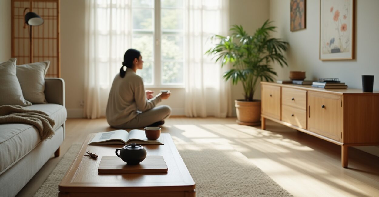 Japandi living room layouts that boost calm and light