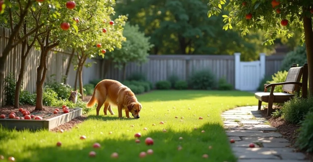 orchard pet safety backyard
