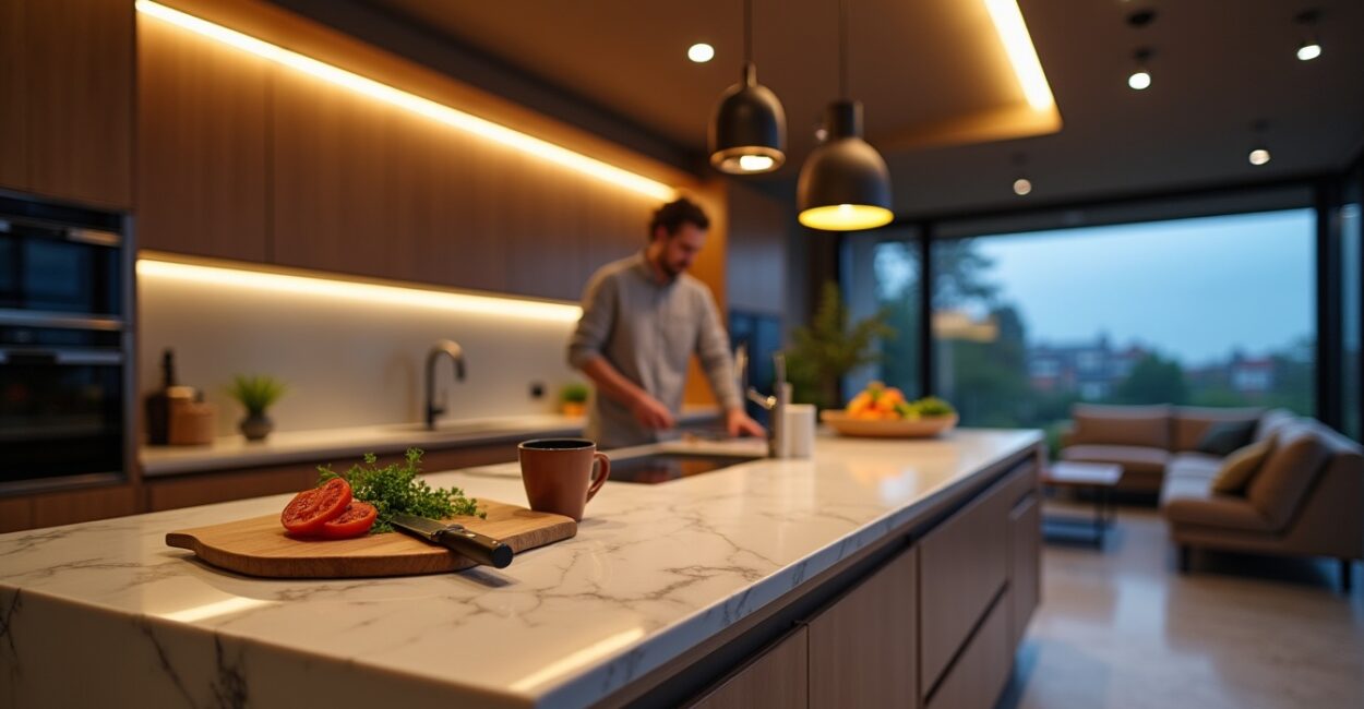 Kitchen Lighting Trends 2025: Layered Fixtures for Ambience
