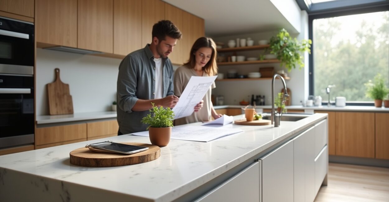 Kitchen Remodel: 5 Eco Ideas with Bamboo and Quartz