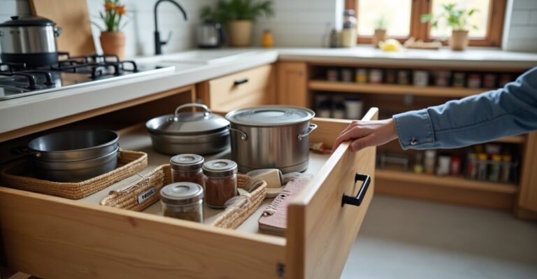 Kitchen storage ideas to declutter even large layouts