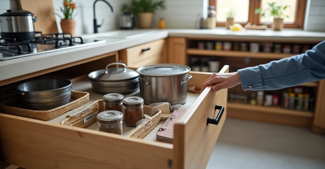Kitchen storage ideas to declutter even large layouts