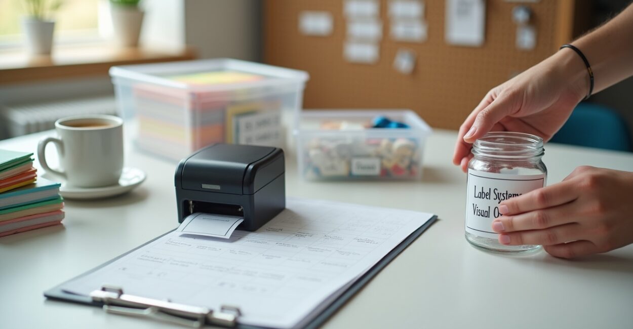 Label Systems and Visual Order