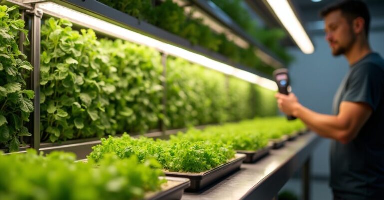 vertical garden lighting tips