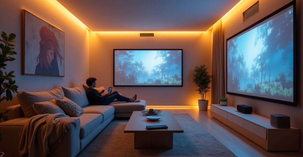 living room tech