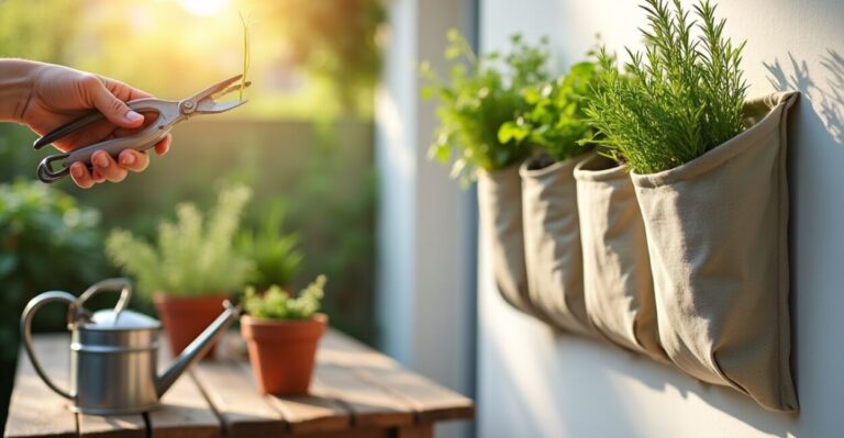 Low-Maintenance Vertical Herb Choices