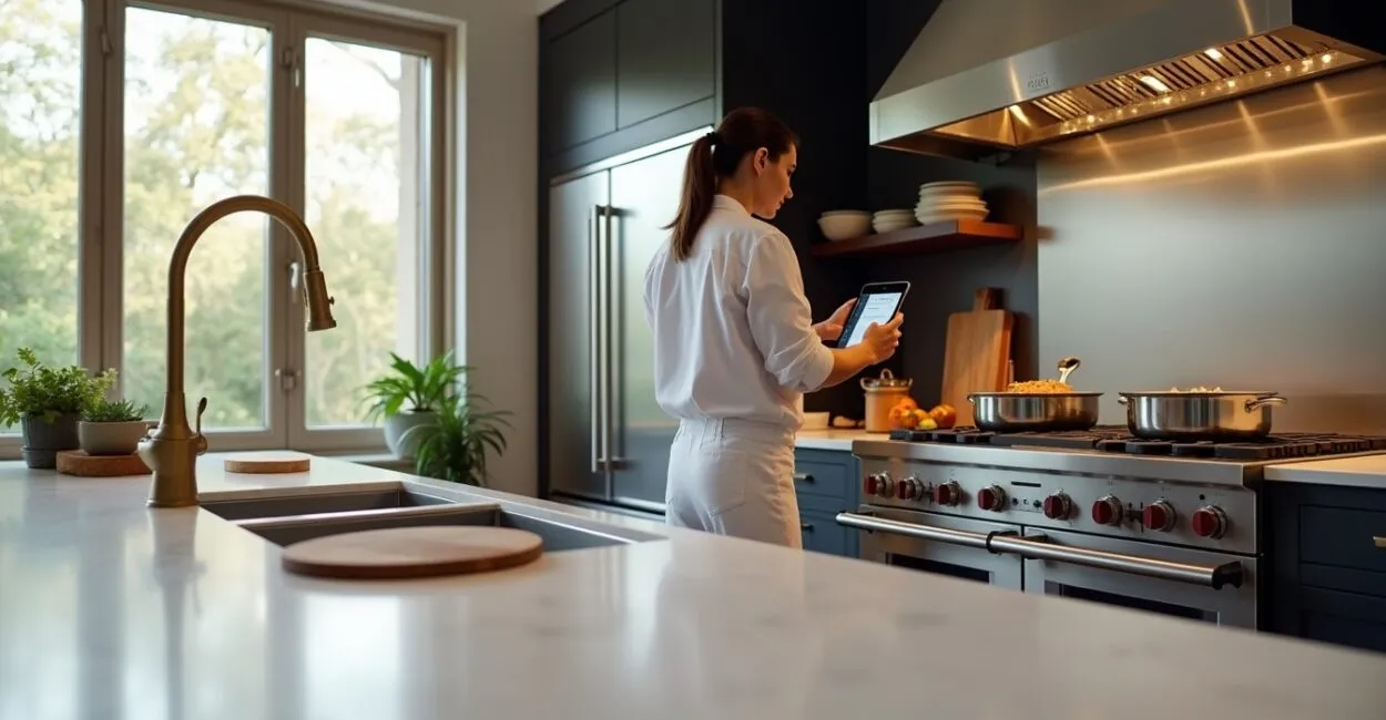 Luxury kitchen appliances that elevate big kitchens