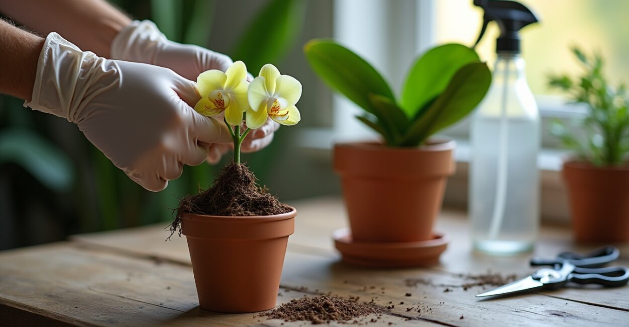 Orchid Repotting Mistakes That Kill Roots and Blooms
