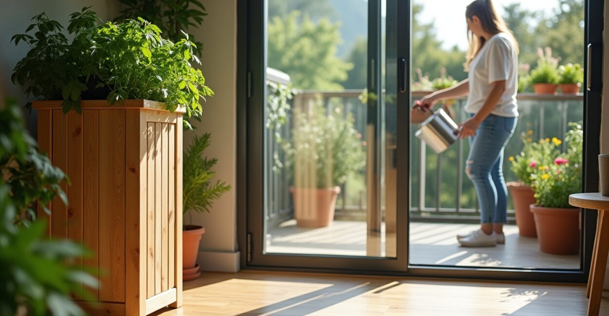 Plants that thrive on a green balcony