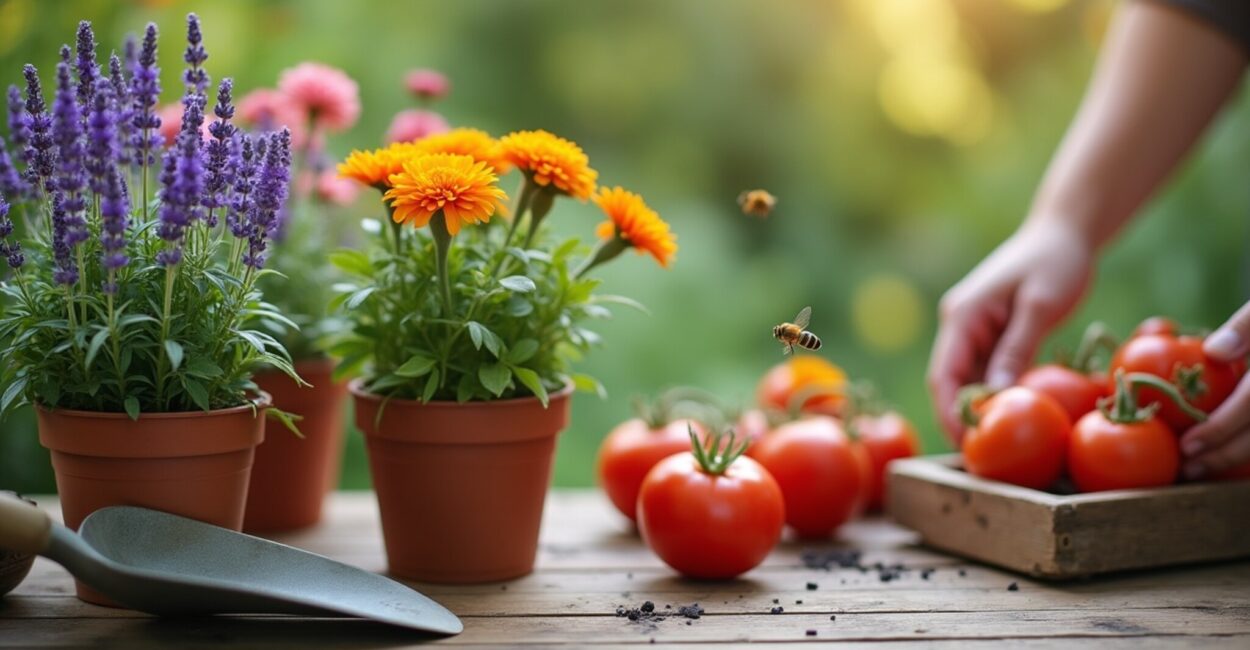 Designing a pollinator-friendly garden layout