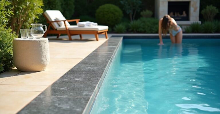 pools with natural stone