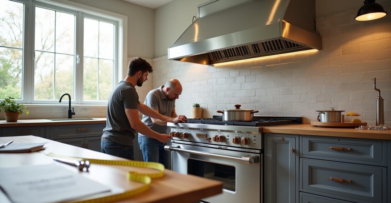 Professional ranges for spacious kitchens