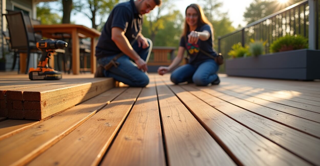 Raised decking styles that add value