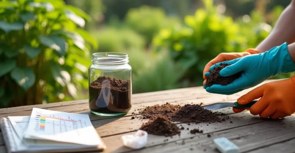 how to test and improve garden soil