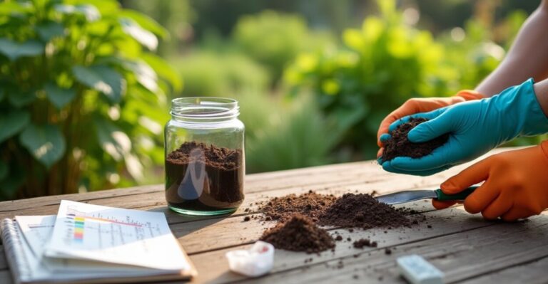 how to test and improve garden soil