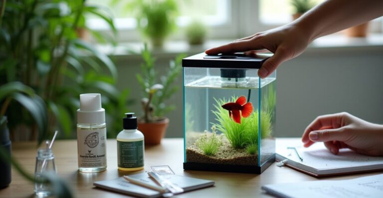 small space aquariums maintenance