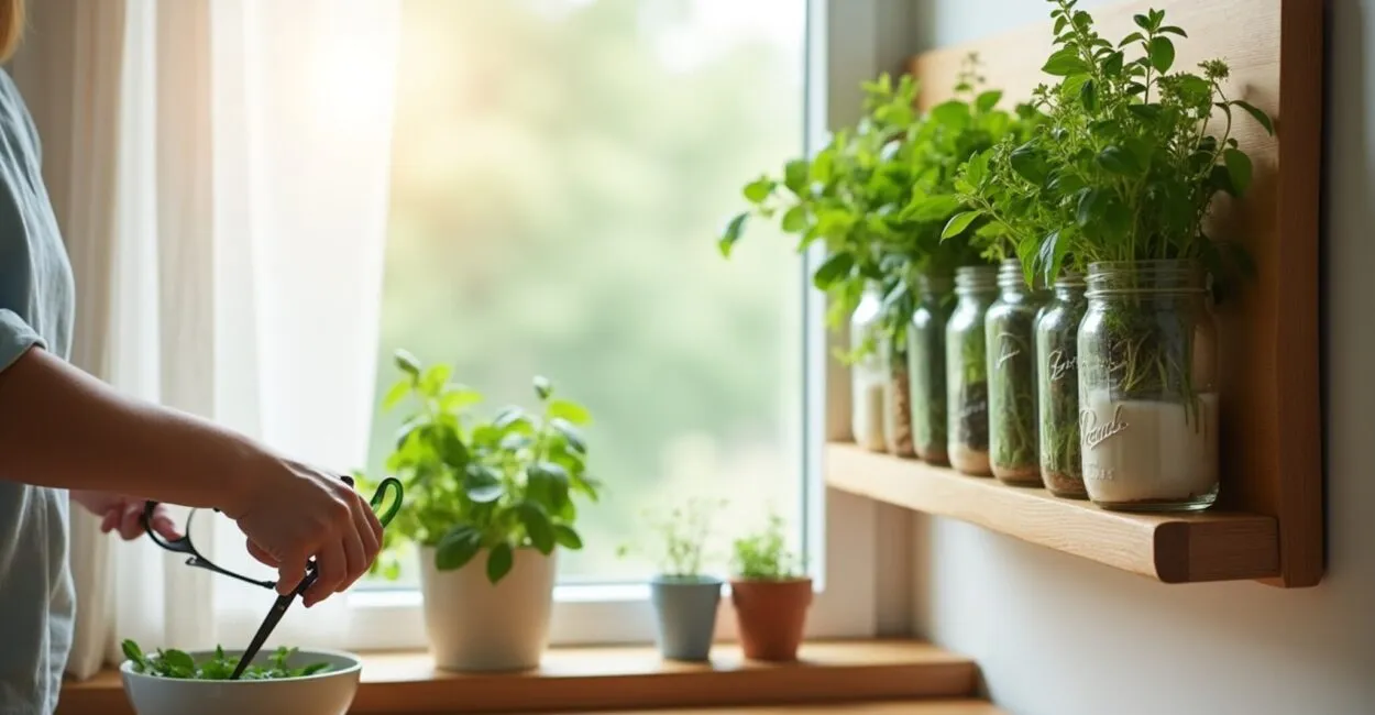 vertical herb garden