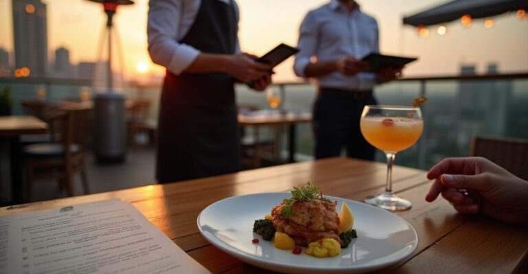 Rooftop Restaurant Strategies: Menu, Service, Ambiance